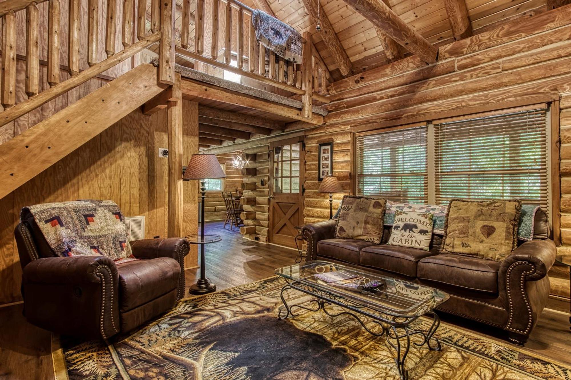 Very Private, Real Log Cabin With Hot Tub! Sevierville Luaran gambar